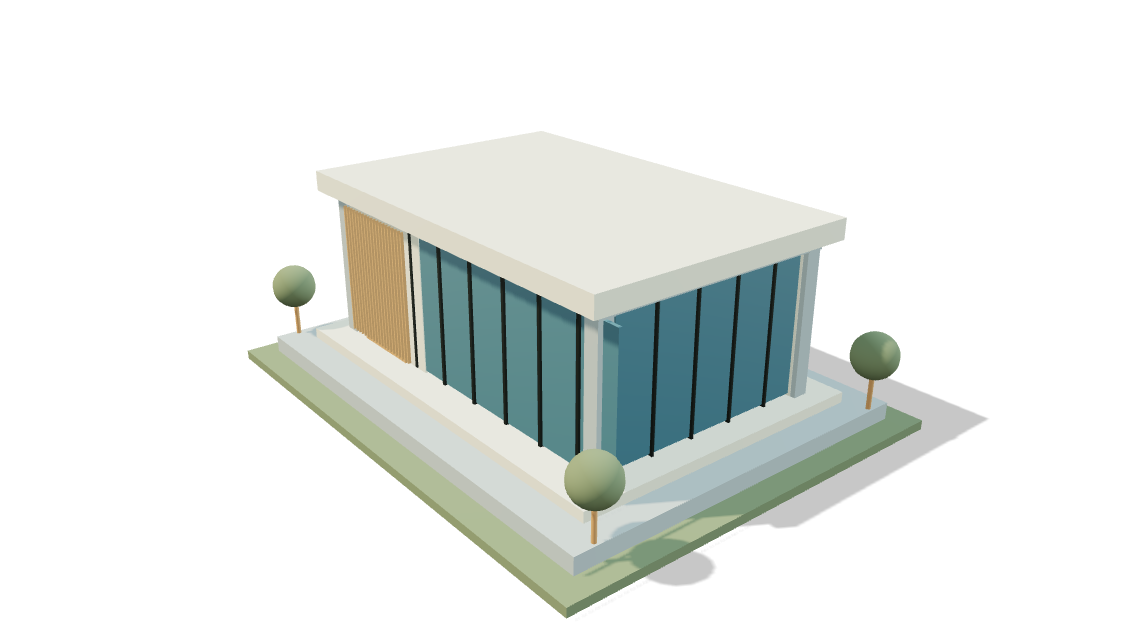 Courtyard residence / construction concept