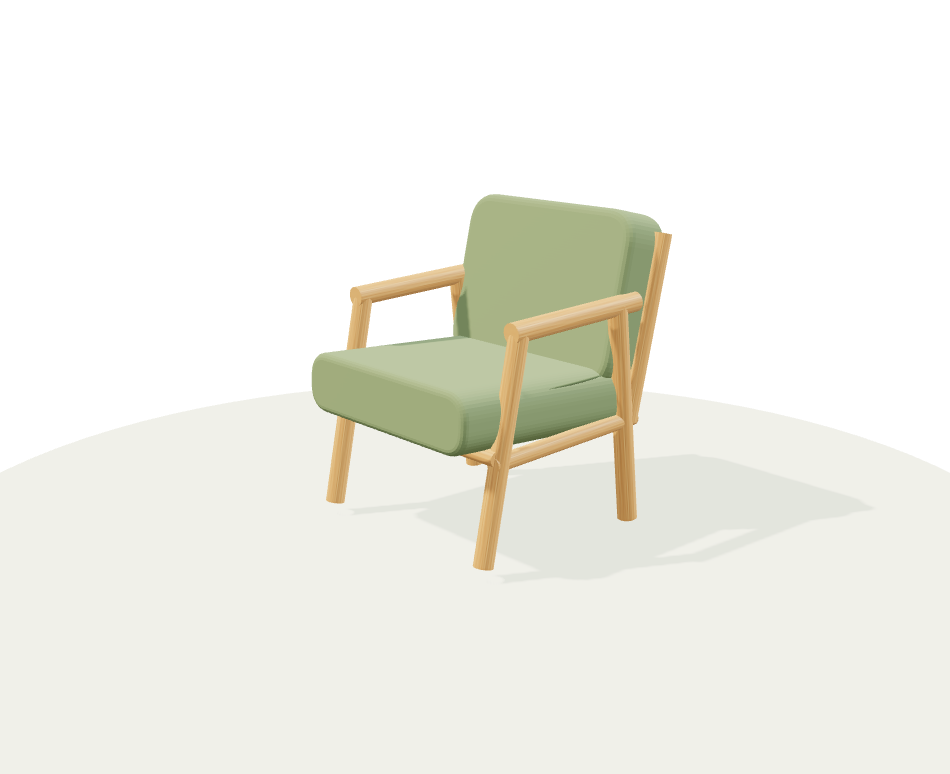 Sunday lounge chair / original 3D design